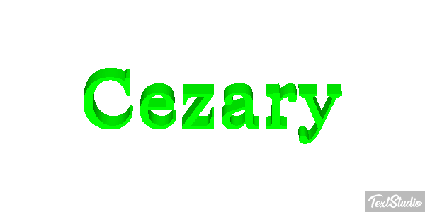 Cezary Efekt tekstowy