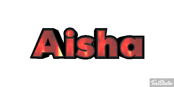 Aisha Текстовый эффект