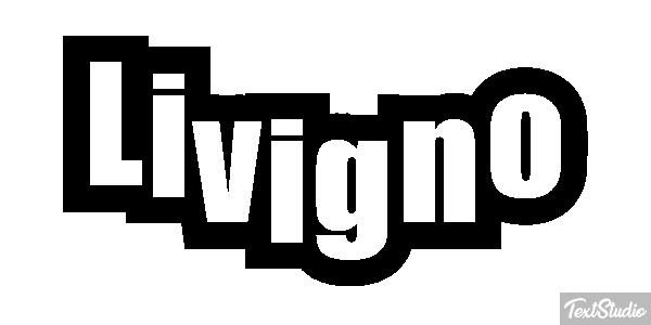 Livigno Efekt tekstowy