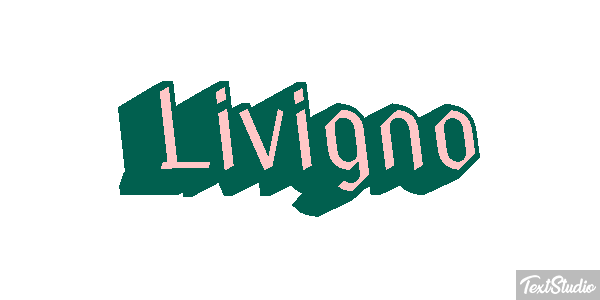 Livigno Efekt tekstowy