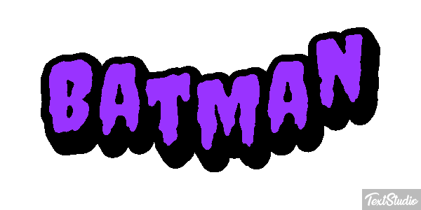 Batman Effetto testo