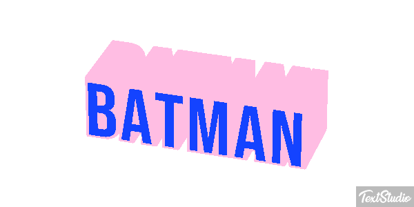 Batman Effetto testo