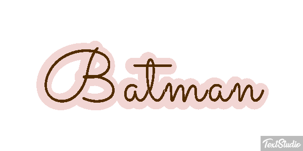 Batman Effetto testo