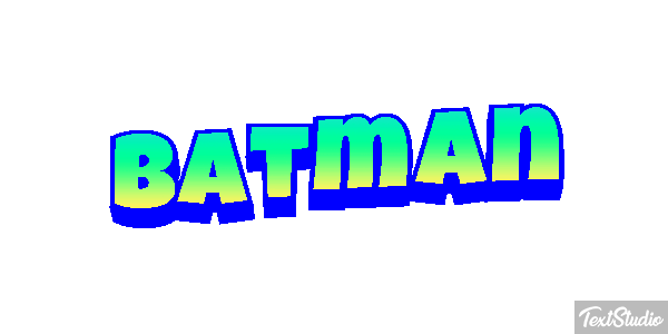 Batman Effetto testo