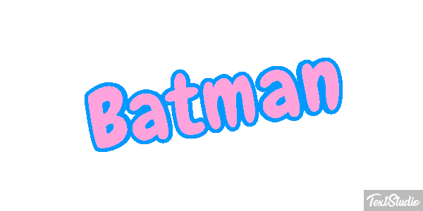 Batman Effetto testo