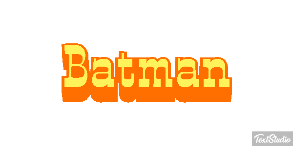Batman Effetto testo