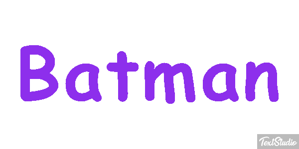 Batman Effetto testo