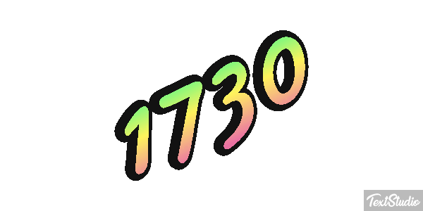 1730 Текстовый эффект
