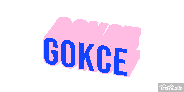 Gökçe Texteffekt