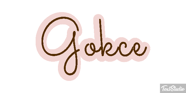 Gökçe Texteffekt