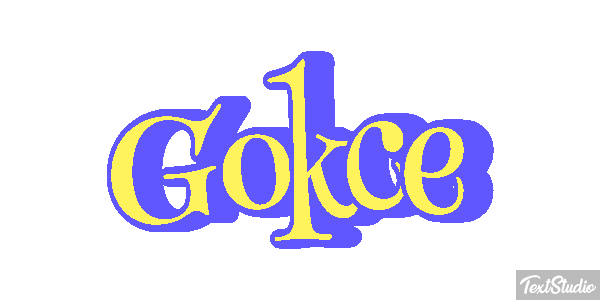 Gökçe Texteffekt