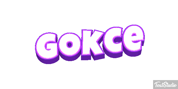 Gökçe Texteffekt