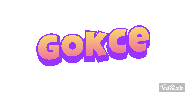 Gökçe Texteffekt