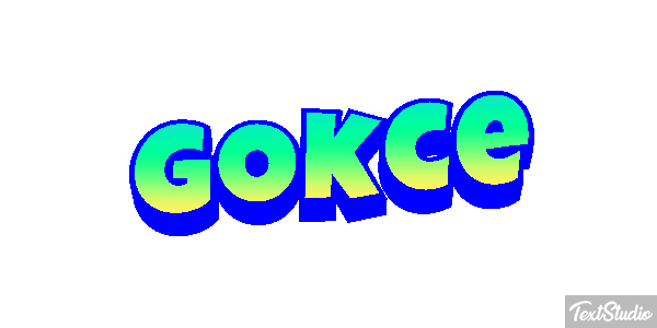 Gökçe Texteffekt