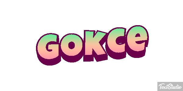 Gökçe Texteffekt