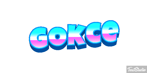 Gökçe Texteffekt