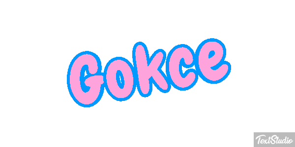 Gökçe Texteffekt