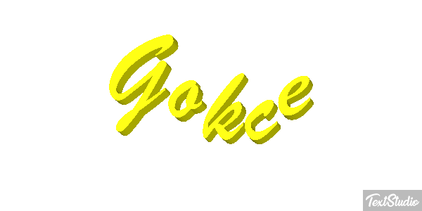Gökçe Texteffekt