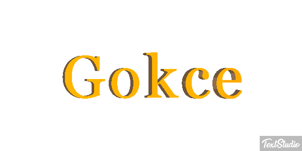 Gökçe Texteffekt