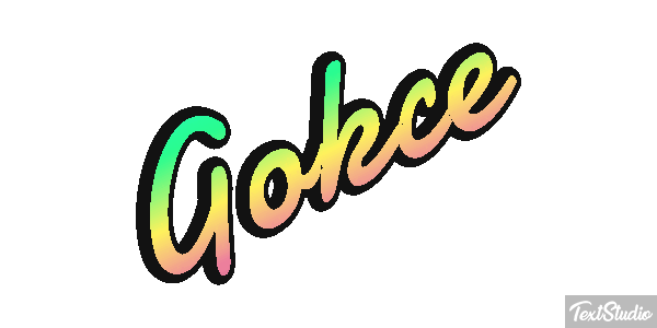 Gökçe Texteffekt