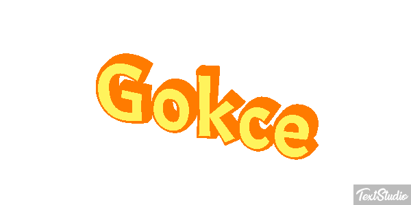 Gökçe Texteffekt