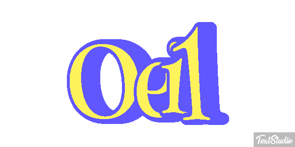 Oeil Текстовый эффект