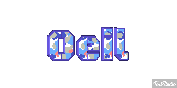 Oeil Текстовый эффект