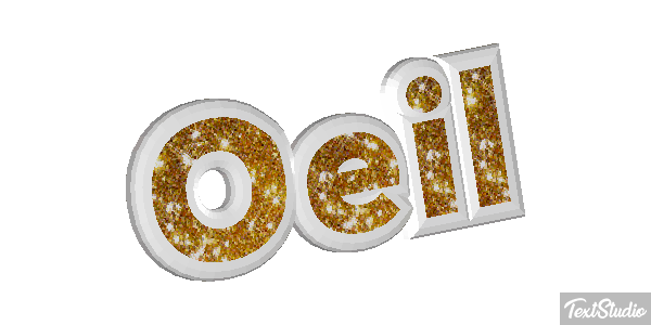 Oeil Текстовый эффект