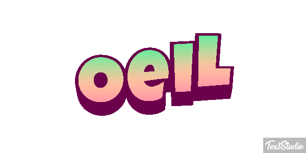 Oeil Текстовый эффект