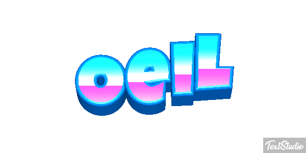 Oeil Текстовый эффект