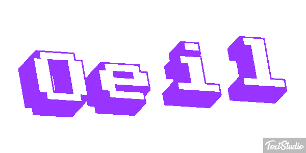 Oeil Текстовый эффект
