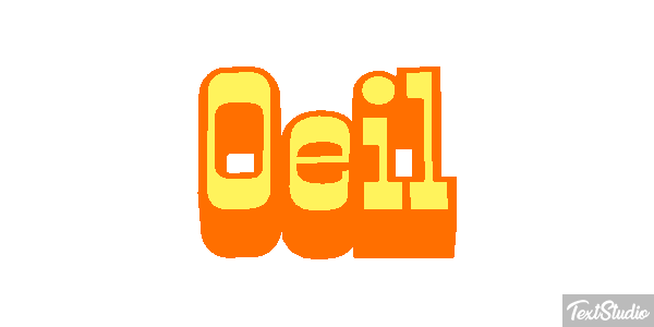 Oeil Текстовый эффект