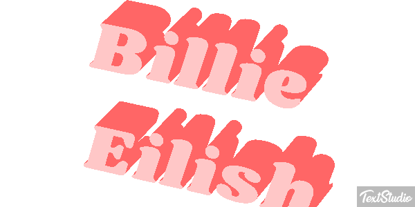 Billie Eilish Efeito do texto