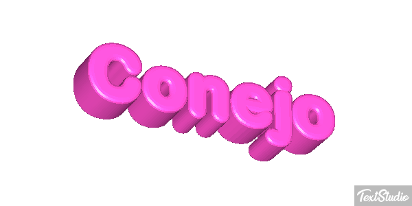Conejo Effetto testo