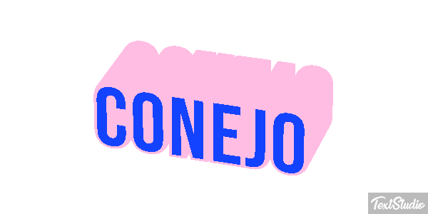 Conejo Effetto testo