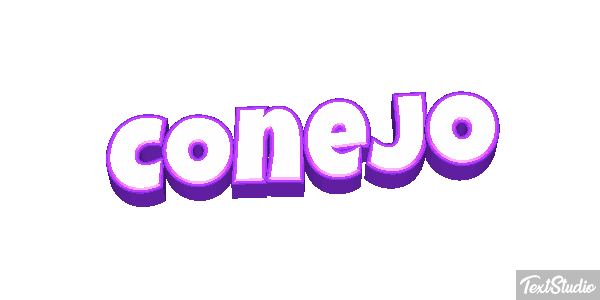 Conejo Effetto testo