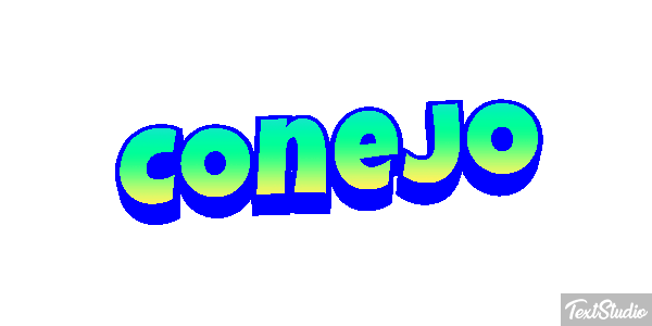 Conejo Effetto testo