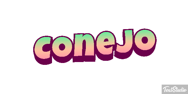 Conejo Effetto testo