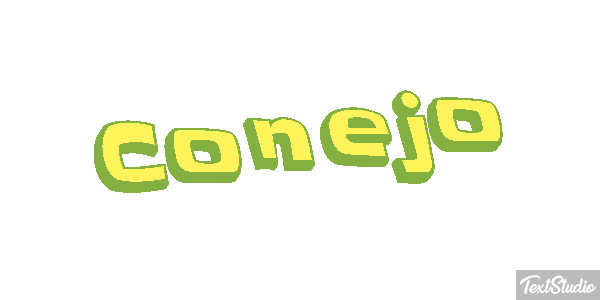Conejo Effetto testo