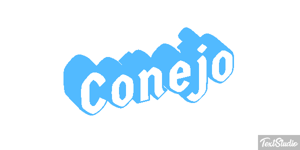 Conejo Effetto testo