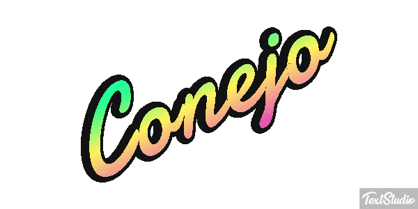 Conejo Effetto testo