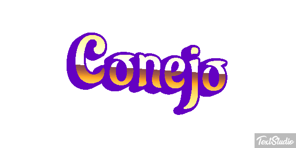 Conejo Effetto testo