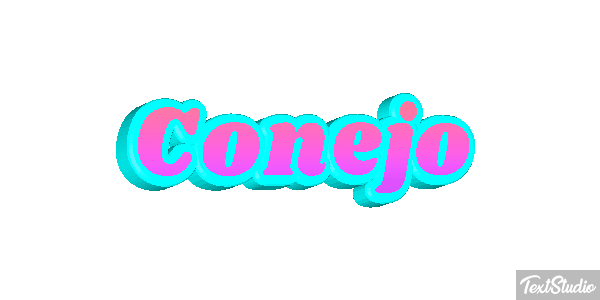 Conejo Effetto testo