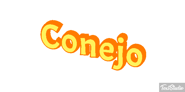 Conejo Effetto testo