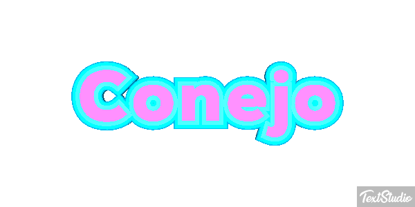 Conejo Effetto testo