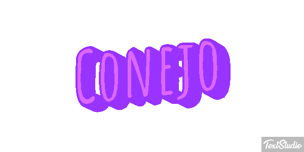 Conejo Effetto testo