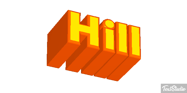 Hill Efekt tekstowy