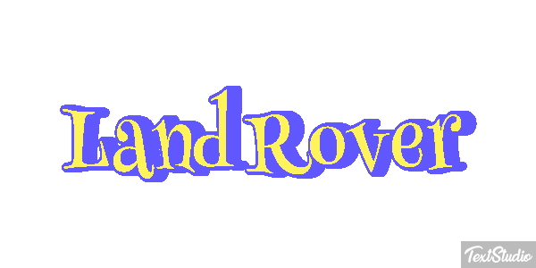 Land Rover Efekt tekstowy