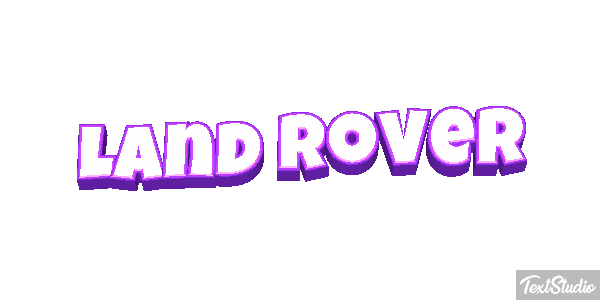 Land Rover Efekt tekstowy