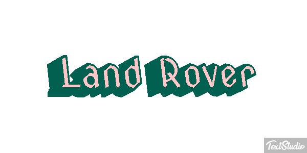 Land Rover Efekt tekstowy